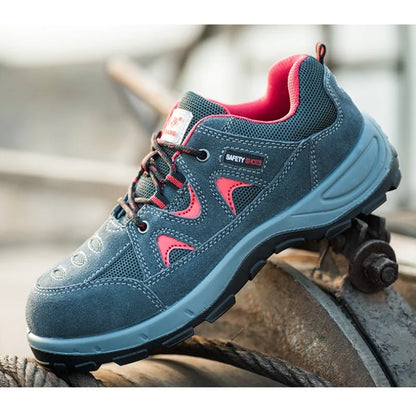 Steel Toe Safety Shoes Labor Protection Anti Smashing & Piercing Comfortable And Secure Work Footwear