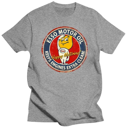 Esso Logo Retro Gas Oil T-Shirt