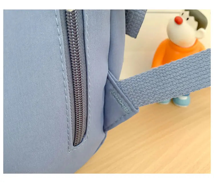 New Cute Nylon Backpack Suitable for Young Girls, Female Students, and Ladies, Multi-Pocket Student Backpack