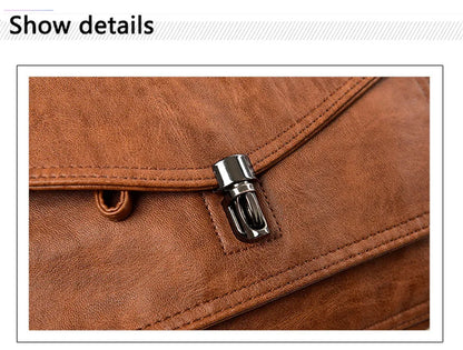 Vintage Soft Leather Femmels' Shoulder Bags Luxury Handbags Women's Packet New Designer Small Crossbody Bag 2024 Sac a Femme