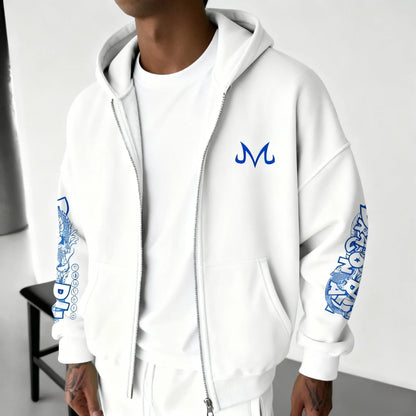 Animation Printed Zipper Hoodie 2025 Men's and Women's Autumn/Winter New Street Hip Hop Trendy Casual Y2K Top