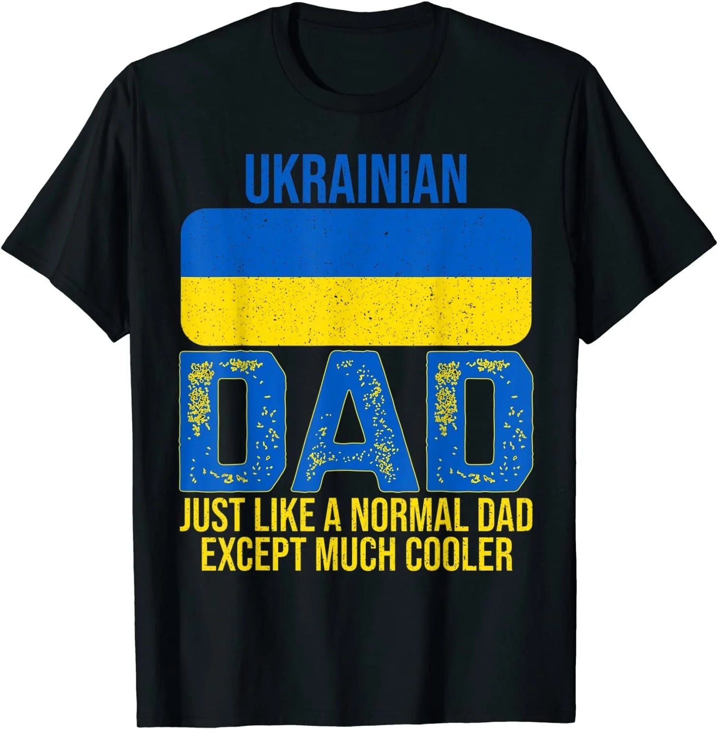 May Live in USA Story Began in Ukraine Flag T-Shirt