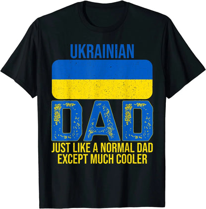 May Live in USA Story Began in Ukraine Flag T-Shirt