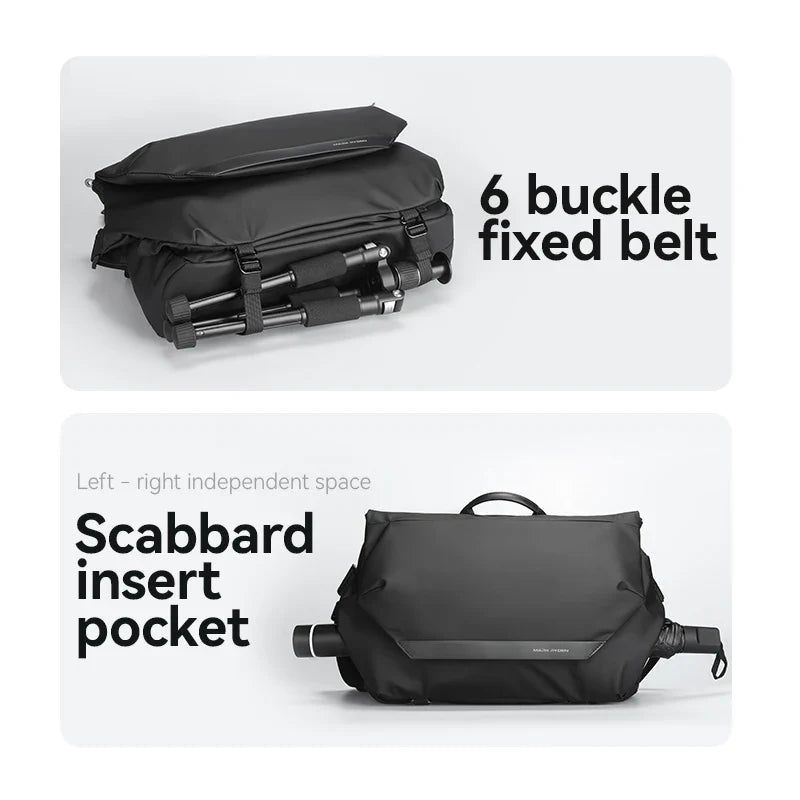 Multifunction Fashion Shoulder Messenger Bag Large Capacity Leather Crossbody Bag designer luxury bag for men