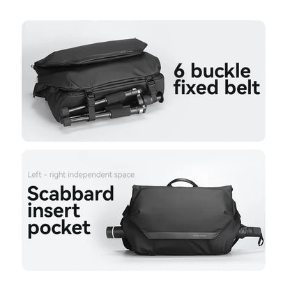 Multifunction Fashion Shoulder Messenger Bag Large Capacity Leather Crossbody Bag designer luxury bag for men