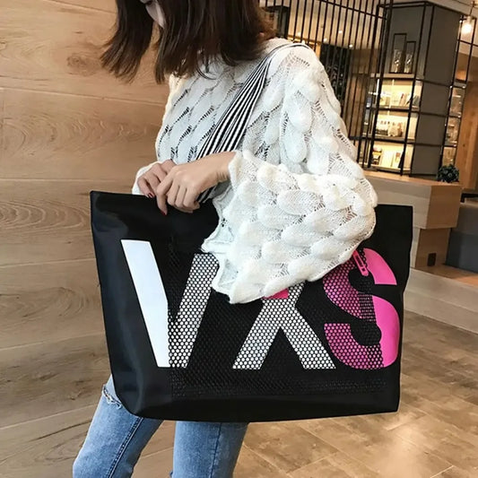 Women's Bag, Large-capacity Single-shoulder Bag, Tote Large Bag, Handbag, Shopping Bag for Going Out, Casual and Simple Canvas
