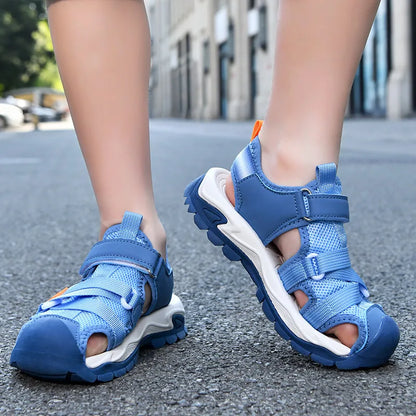 Fashion Boys Sandals Children Summer Shoes Sneaker Non-slip Closed Toe Water Shoes Outdoor Walkingsports Sandal for Boy Shoes
