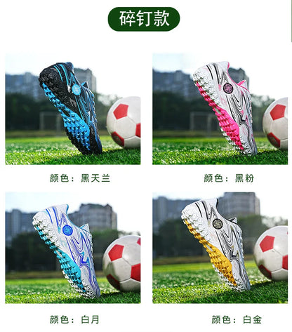 Men's football shoes with long studs for men, women, children, boys, teenagers, sports sneakers, outdoor training shoes