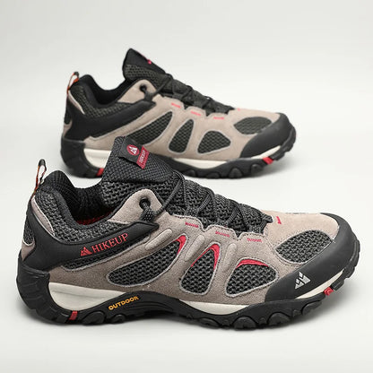 New Non-slip Wear Resistant Men‘s Outdoor Hiking Shoes Breathable Splashproof Climbing Men Sneaker Hunting Mountain Shoes