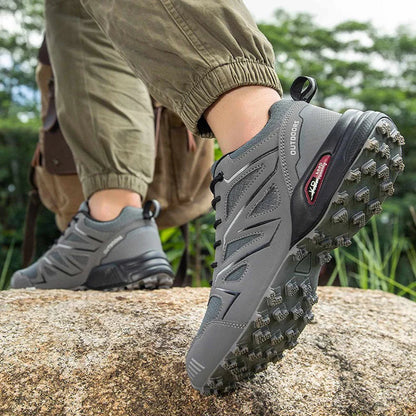 Waterproof Hiking Shoes Men‘s Outdoor Trekking Sneakers Mountain Climbing Camping Trainers Hunting Tactical Boots Bike Shoe Male