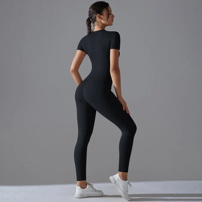 Quick-Drying Gym Leggings Set Yoga Suit Sports Set Sleeve Breathable Stretchy GYM Yoga Slim Fitness Active Top Tight Yoga Pant