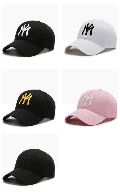Outdoor Sport Letter MY Embroidered Baseball Caps Men Women Snapback Cap