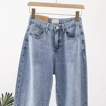 High Waist Jeans Women Clothing Stretch Streetwear Harem Pants