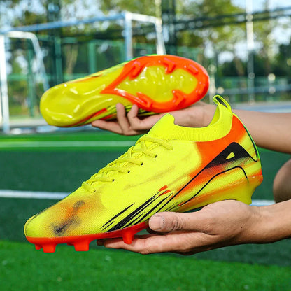 Men Football Field Boots Professional Society Cleats Original Youth Soccer Shoes Grass Training Kids Non Slip Football Shoes