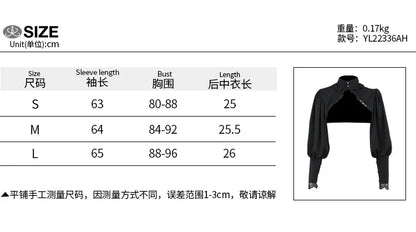 Sleeve Smock High Street Sexy Black Winter Long Sleeve Crop Top Aesthetic Fairy  Blusas Mujer De Moda 2022