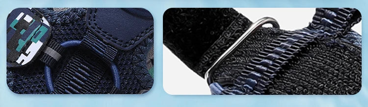Summer Sport Sandals for Children's 5-16 Years Boys Breathable Anti-Slip Beach Shoes Outdoor Anti-Bump Closed Toe Sandails