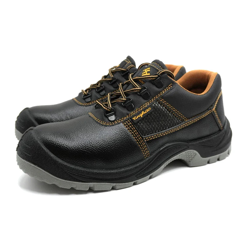 Anti-Smashing Anti-Piercing Labor Protection Shoes New Style Slip-Resistant Wear-Resistant Oil-Resistant Safety Work Footwear