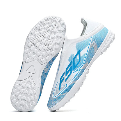 Breathable men's soccer shoes TF with broken nails, outdoor sports shoes, wear-resistant and non slip, suitable for all seasons