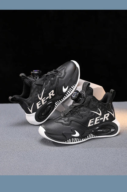 Children's basketball shoes, teenagers' ankle shoes in autumn and winter, boys' casual shoes and outdoor running shoes