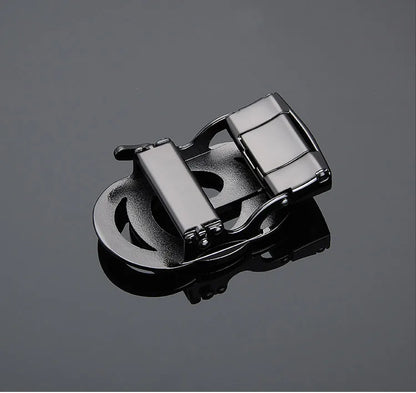 Automatic Buckle Alloy Pants Buckle Men's Letter Series Belt Buckle Belt Accessories Slot Automatic Buckle