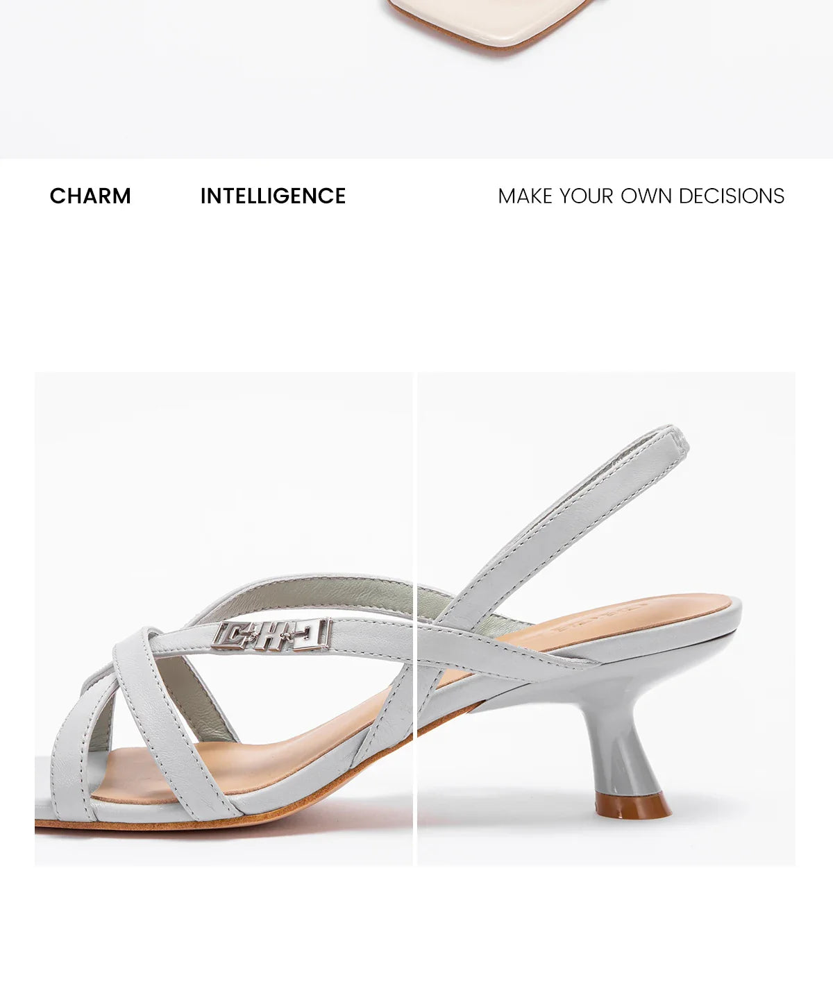 Heels Women's New Comfortable Sheepskin Leather Low Heel Sandals Wedding Banquet Women's Shoes