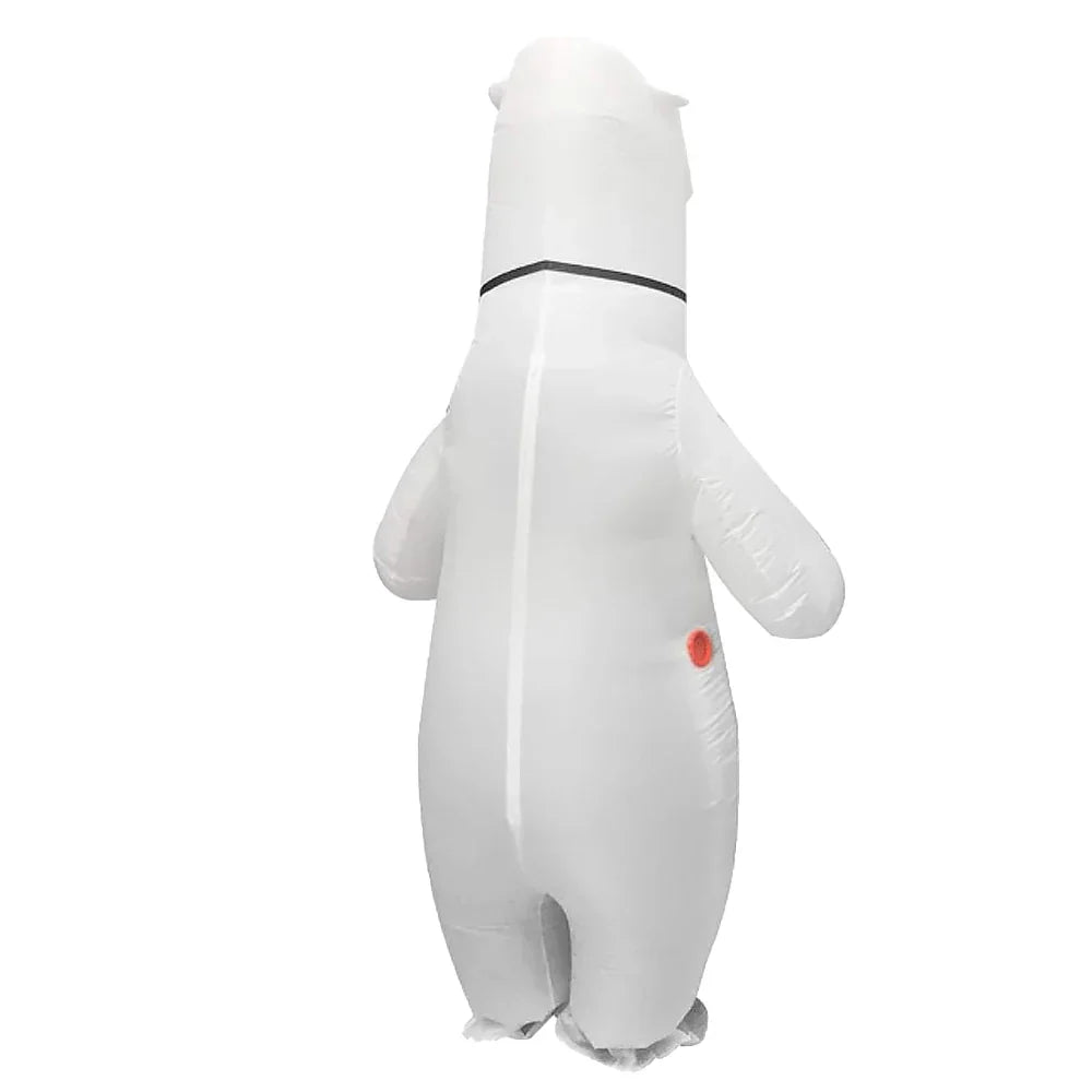 Polar bear Inflatable Costumes Adult Blow up Cosplay Party Festival Christmas Halloween Suit