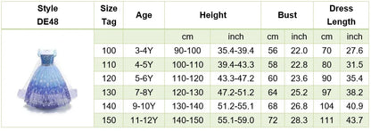 Children Belle Anna Rapunzel Clothing Kids Princess Ball Clothes Kids Performance Cosplay Costume Girls Birthday Luxury Dress Up