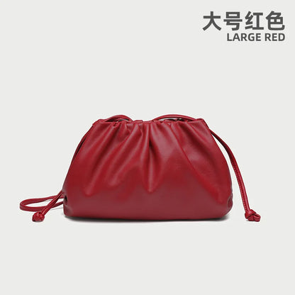 Soft Pu Leather Women Shoulder Bag High Quality Small Cloud Crossbody Bags for Women Fashion Female New Handbags Messenger Bags