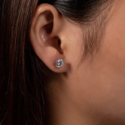 2cttw D Color Moissanite Diamond Stud Earrings  925 Sterling Silver Classic Earrings Jewelry Wholesale