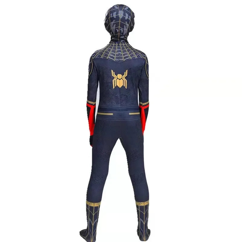 2026 High Quality Superhero Spidermans Costume Bodysuit For Kids Adult Spandex Zentai Halloween Party Cosplay Jumpsuit