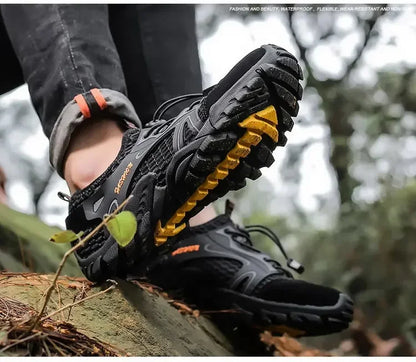 Wear-resistant Shoes for Men Hiking Shoes Jogging Trekking Sneakers Fast Zapatos Outdoor Hombre Invierno Outdoor Anti-slip