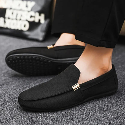 Fashion Men Casual Shoes Luxury Brand Men Loafers Breathable Comfort Slip-on Mens Driving Shoes lightweight Lazy Shoes Moccasins