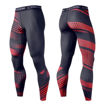Men's Compression Pants Men Sportswear Training Legging Gym Skinny Trousers Tights Bottoms Jogging Sweatpants Running Pants Men