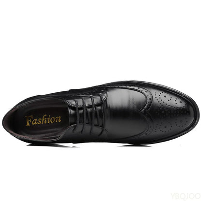 Large size fashionable men's office formal shoes low cut daily comfortable pointed multifunctional men's wedding men's shoes