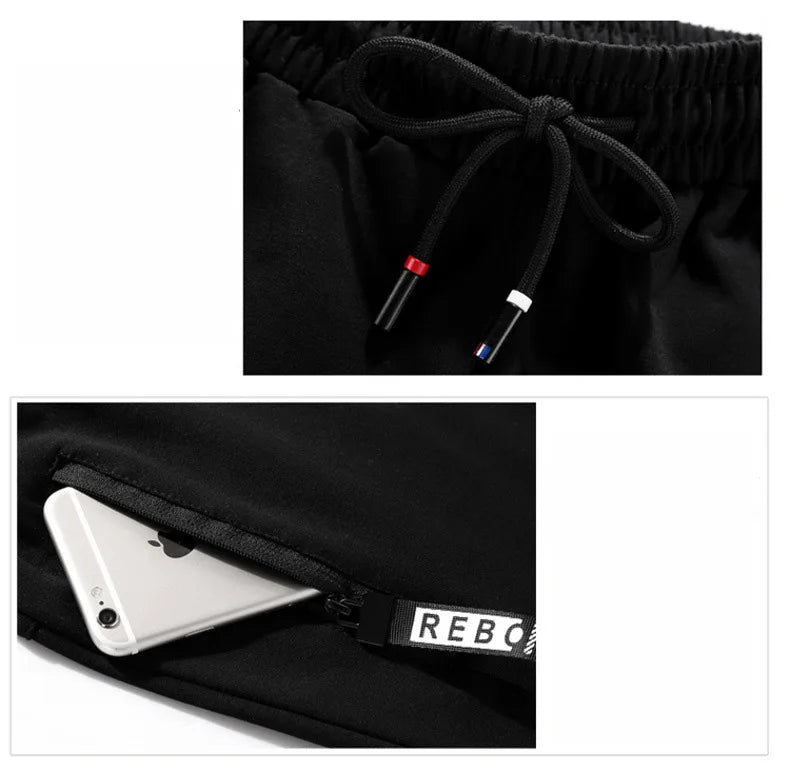 Men's Spring Autumn Tracksuit Set Long Sleeve Hoodie And Joggers 2-Piece Fitness Running Sportswear Casual Clothing