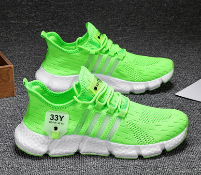 High Quality Summer Men Shoes Comfortable Sneakers Breathable Running Shoes for Men Mesh Tennis Sport Shoes