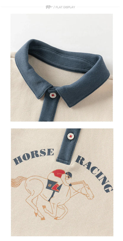 Children Autumn Spring Polo T-shirt Trousers Suits Boys Pullover+Pant 2Pcs Sets Costume Tracksuits Clothes DB3253484
