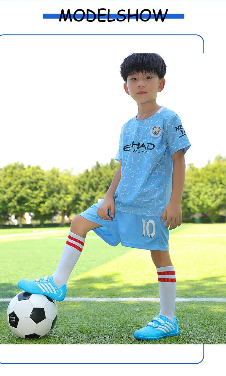 Hot Sale Children Soccer Shoes Cheap Football Cleats Training Football Boots Kids Boy Futsal Turf Sneakers zapatos de fútbol