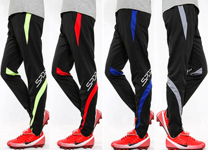 Sport Pants Men Running Pants With Zipper Pockets Training Male Pants Soccer Pants Fitness Pants Sportwear Youth kids XXS XS 4XL