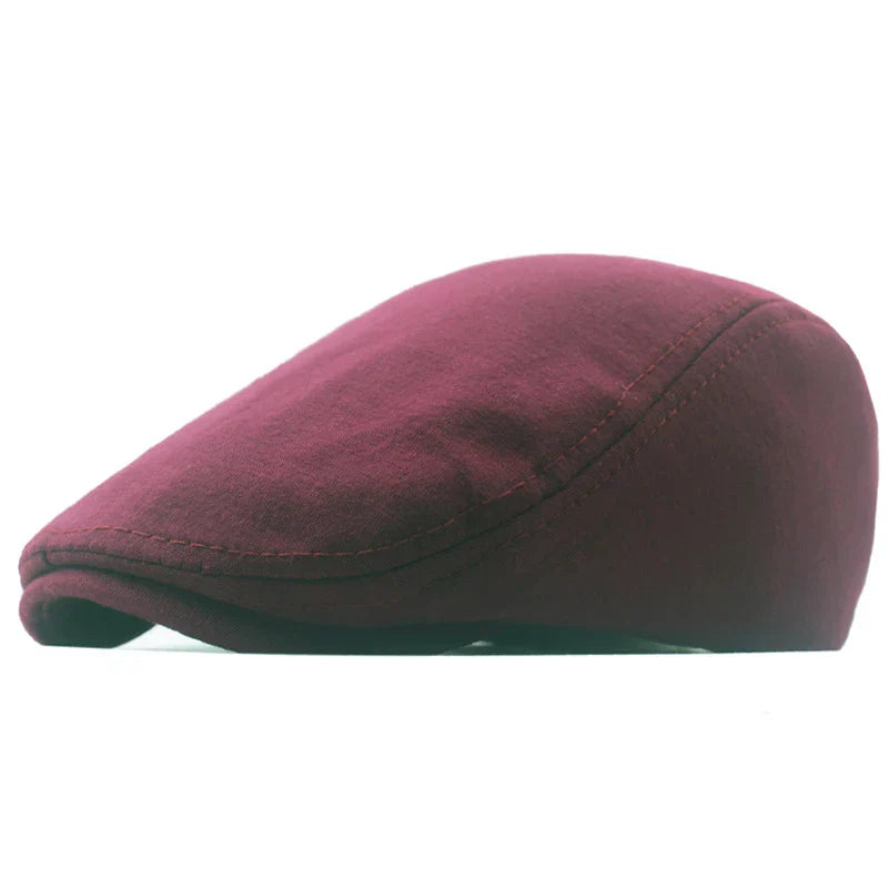 Men Hats For Male Retro Berets Seasons Casual Flat Cap Fashion Dad Hats Unisex Bonnet Gorros Hombre Retro Artist Hat