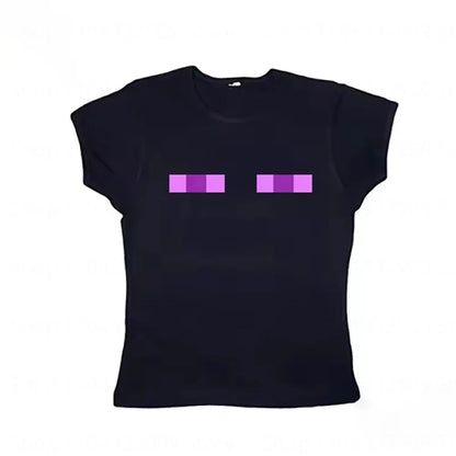 Women's Sleeveless Camisole Y2K Sexy Lace Streetwear Hip Hop Punk Rock vintage Emo Girls Chic Letter Print Gothic Slim baby Tops