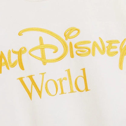 Sweatshirt King of the Jungle Simba Cartoon Print Embroidery Women O-Neck Pullover FleeceJumper Tops