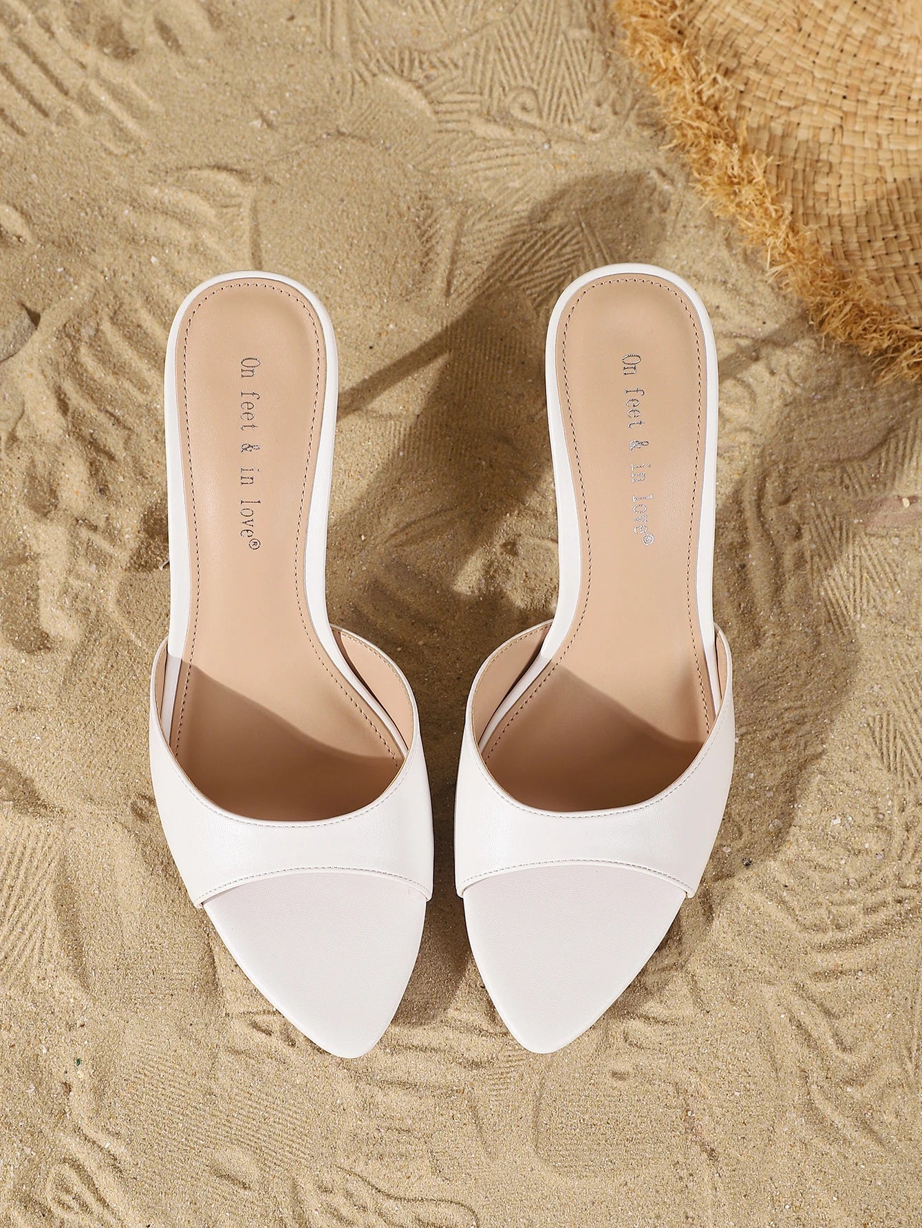 Women's Sandals Fashion Summer Elegant High Heels Outdoor Banquet Open-Back Heels，Valentine's Day Gift for Girls Women's Shoes