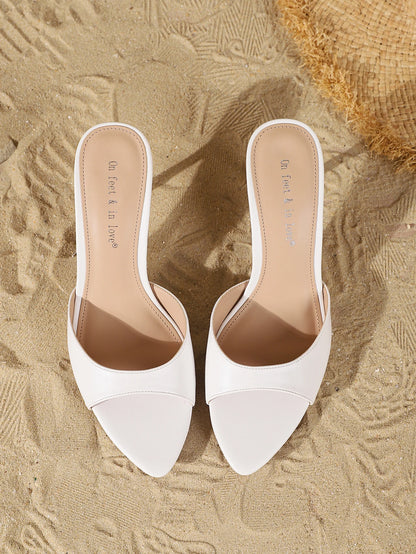 Women's Sandals Fashion Summer Elegant High Heels Outdoor Banquet Open-Back Heels，Valentine's Day Gift for Girls Women's Shoes