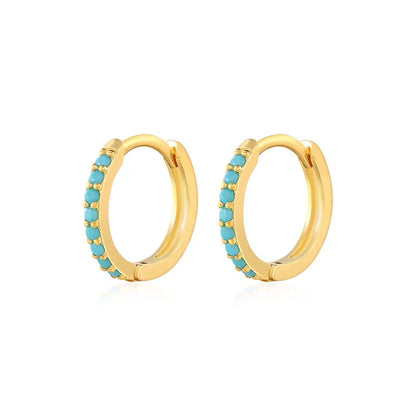 925 Sterling Silver Earrings For Women/Men Small Hoop Earrings Ear Bone aros Tiny Ear Nose Ring Girl aretes ear hoops A30