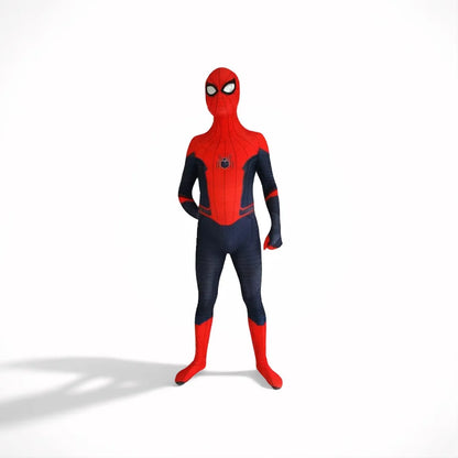 Halloween Kids Homecoming Peter costume Cosplay Zentai Bodysuit Party JumpSuit