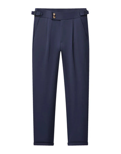 High Quality Mens Dress Pants Stretch Smart Casual Pants Wrinkle Free Suit Pants Men Regular Fit Work Pants Spring Autumn