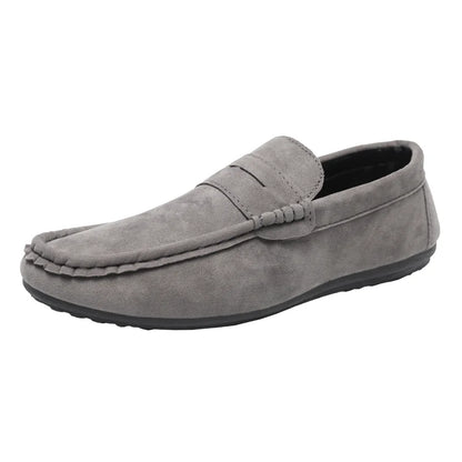 Men Loafers Soft High Quality Spring Autumn Shoes Men Casual Shoes Warm Slip on Flats Driving Shoes
