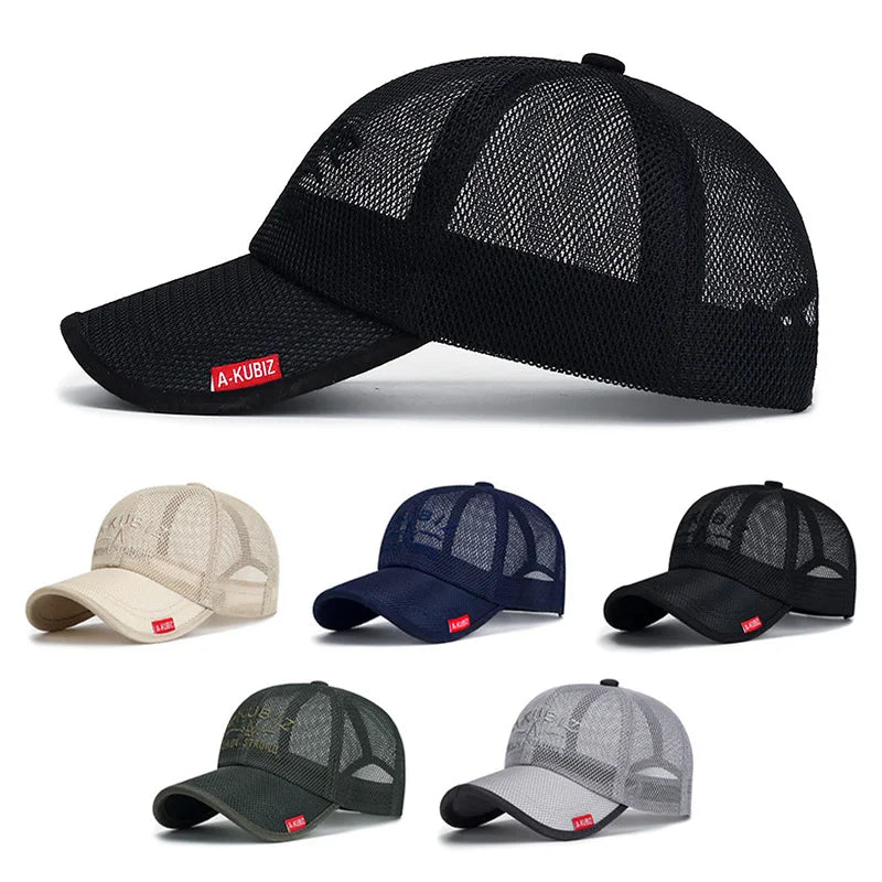 Outdoor Camouflage Mesh Baseball Cap Men Cap Summer Unisex Men And Women Camo Baseball Cap Trucker Hat Casquett