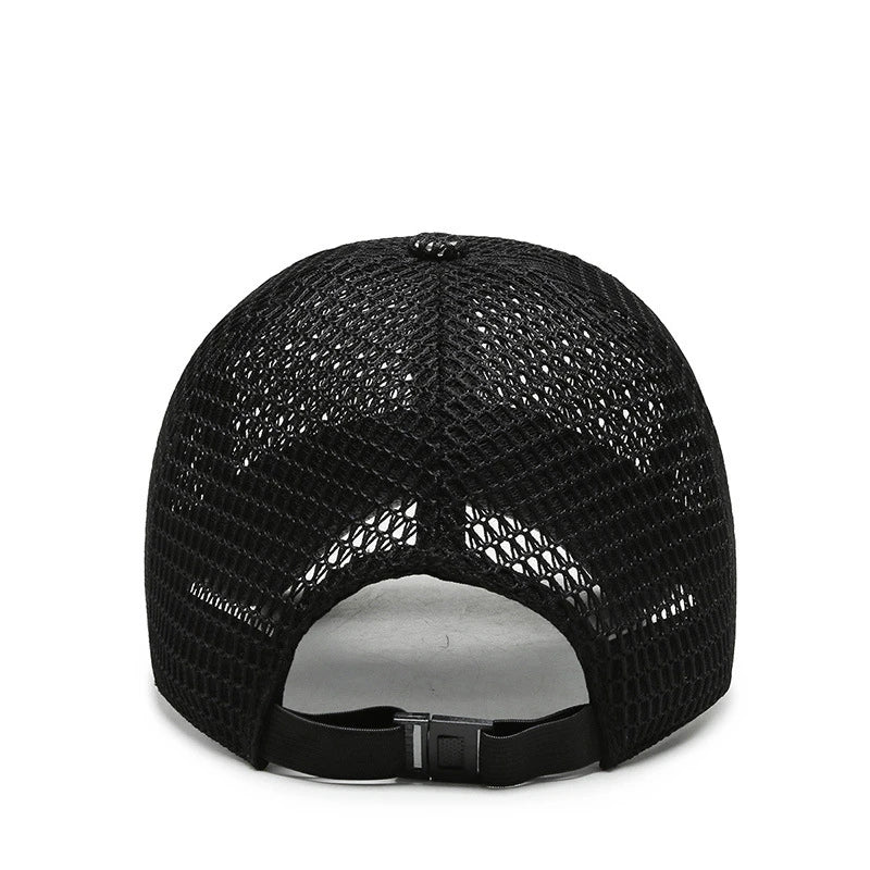 Men's Mesh Baseball Cap Breathable Summer Caps Dad Hat Outdoor Fishing Hats Bone Gorras Snapback Trucker Cap Women hat